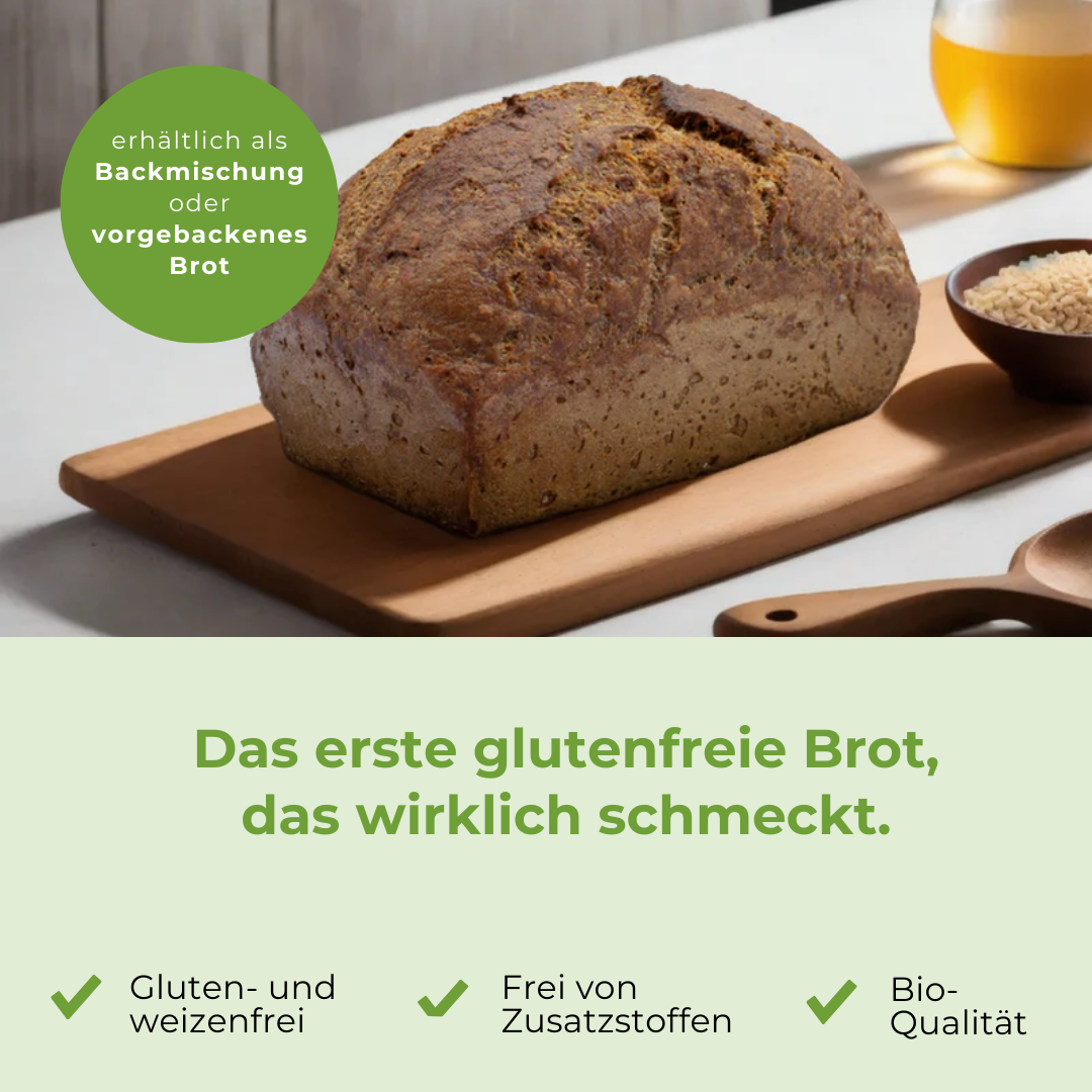 ALMA - glutenfreie Bio-Brotbackmischung