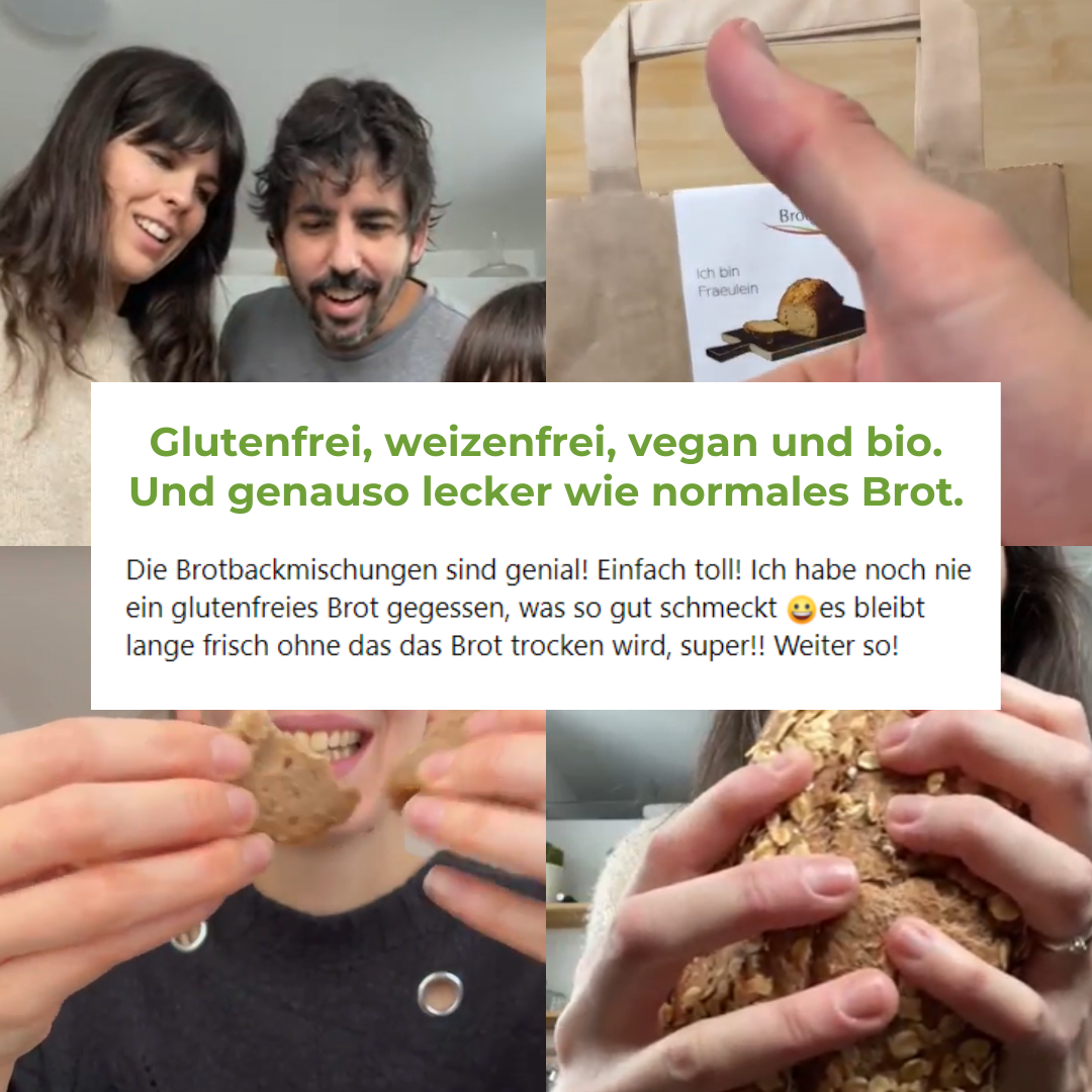 WALTRAUD - glutenfreie Bio-Brotbackmischung