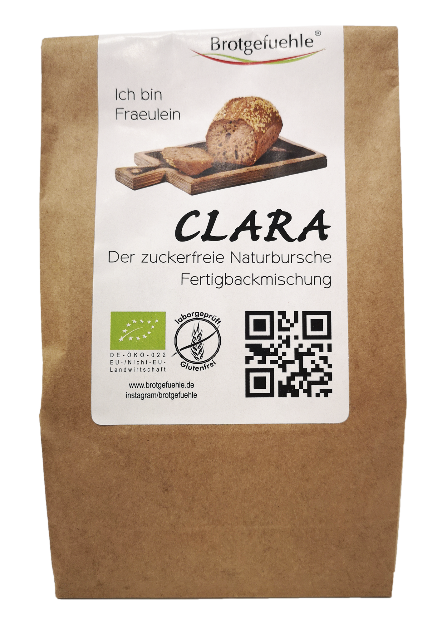 Fräulein Clara Brotbackmischung